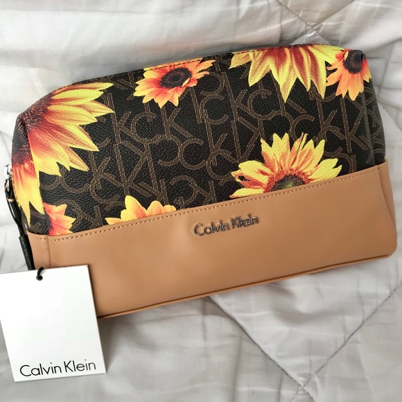calvin klein sunflower wallet